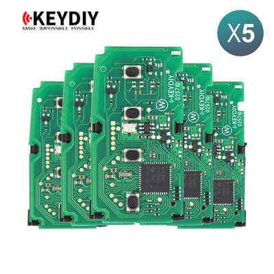 KeyDiy TB01 Toyota Lexus אוניברסלי Smart Remote Board עם 8A Transponder 5Pcs מארז
