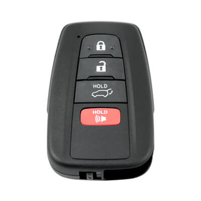 KeyDiy TB36-4 Toyota אוניברסלי מפתח חכם 4 כפתורים עם 8A Transponder SUV Version