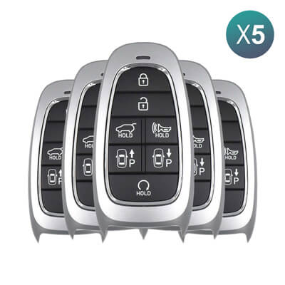 מקורי Hyundai Tucson 2023-2024 מפתח חכם, 7 כפתורים 95440-N9082 433MHz, TQ8-FOB-4F28 5Pcs מארז