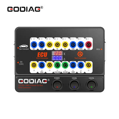 GODIAG GT100+ New Generation OBDII Break Out Box ECU Connector עם Display and CANBUS Protocol