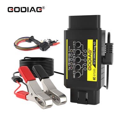 GODIAG ECU IMMO Prog AD GT105 OBD II Break Out Box Full Protocol OBD2 אוניברסלי Jumper