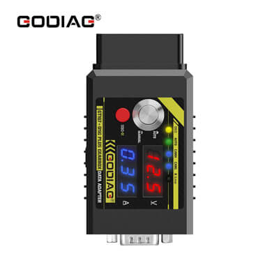 GODIAG GT107+ DSG Plus Gearbox Data מתאם עם Voltage Display ל DQ250 DQ200 VL381 VL300 DQ500 DL501 Benz BMW