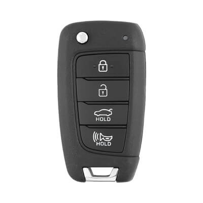 מקורי Hyundai Elantra 2024-2025 שלט מתקפל, 4 כפתורים 95430-AA600 433MHz, NYOMBEC4TX2004