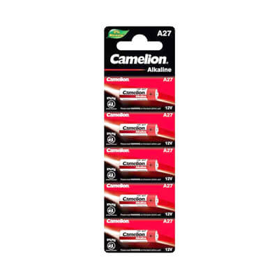 Camelion Remote סוללה 27A ל Remotes & Smart Keys 5Pcs Set