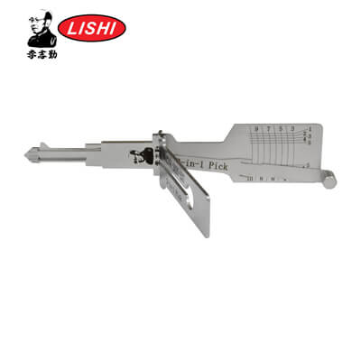 מקורי Lishi MAZ24R-2020-EXT-AG Extra Long 2-in-1 Pick & Decoder ל Mazda Lishi Tool Anti Glare