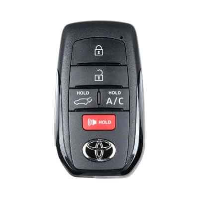 Toyota 2021-2026 כיסוי למפתח חכם, 5 כפתורים