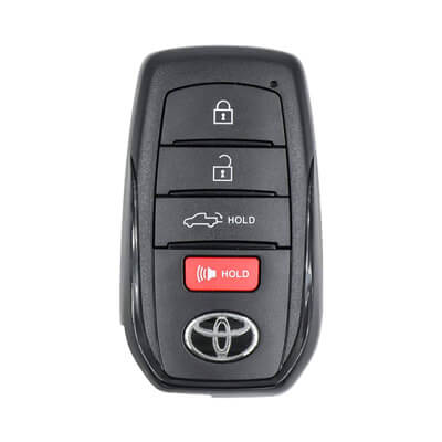Toyota 2021-2026 כיסוי למפתח חכם, 4 כפתורים Works ל KeyDiy & Xhorse Boards