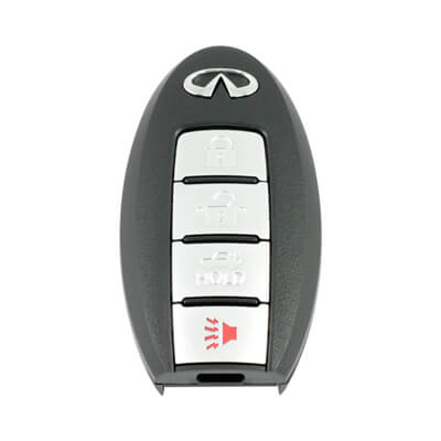 Infiniti 2013-2024 כיסוי למפתח חכם, 4 כפתורים Left סוללה Type