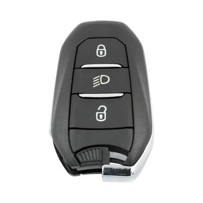 Citroen 2011-2024 כיסוי למפתח חכם, 3 כפתורים עם Fog Lights