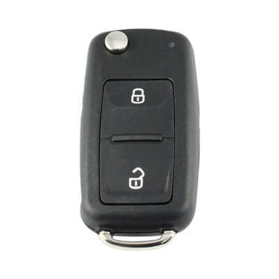 Volkswagen Amarok, Transporter 2011+ שלט מתקפל, 2 כפתורים 7E0 837 202 AD 433MHz, HU66