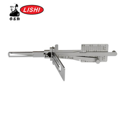מקורי Lishi HU101 V3 עם CutOut 3-in-1 Pick & Decoder ל Land Rover 2024+ Lishi Tool
