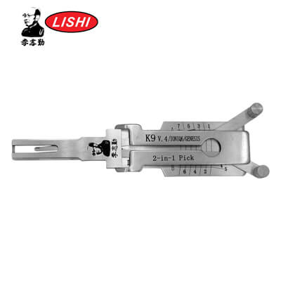 מקורי Lishi K9-V4 עם CutOut 2-in-1 Pick & Decoder ל Kia & Hyundai 2022+ Lishi Tool