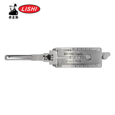 מקורי Lishi Mahindra 2-in-1 Pick & Decoder ל Peugeot, Citroen, Yamaha 2024+ Lishi Tool