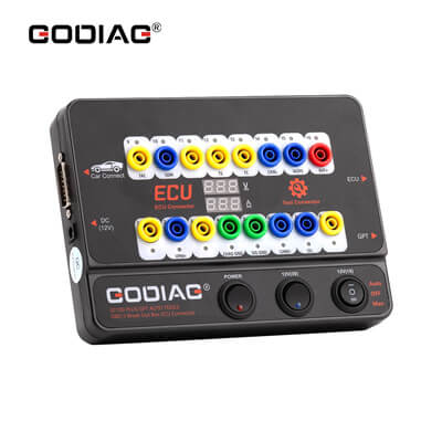 GODIAG GT100 PLUS GPT ENET DOIP 24V-12V AUTO TOOLS OBDII Break Out Box ECU Connector ECU Read Write