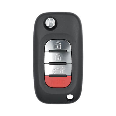 Smart ForTwo ForFour 2015-2018 שלט מתקפל, 4 כפתורים, 433MHz, CWTWB1G767, VA2