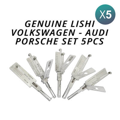 מקורי Lishi VAG Group Kit of 5 Pick / Decoder Tools