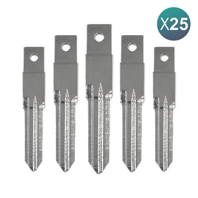 Renu 2012+ מפתח שלט להב מפתח, HU136 25Pcs מארז