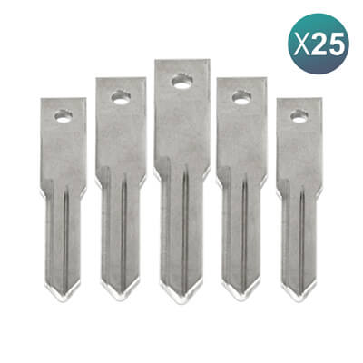 Renu 2013+ מפתח שלט להב מפתח, HU136 25Pcs מארז