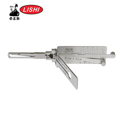 מקורי Lishi BQSB 3-in-1 Pick & Decoder ל Baic & Saab Lishi Tool