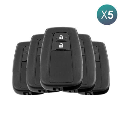 Toyota C-Hr 2017-2020 מפתח חכם, 2 כפתורים 89904-F4040 433MHz, BR2EX P1 A9 5Pcs מארז