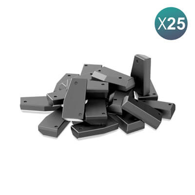4D-67 Texas שבב טרנספונדר ל Toyota, Lexus 2001+ Master 4D-67 Chip ID67 25Pcs מארז