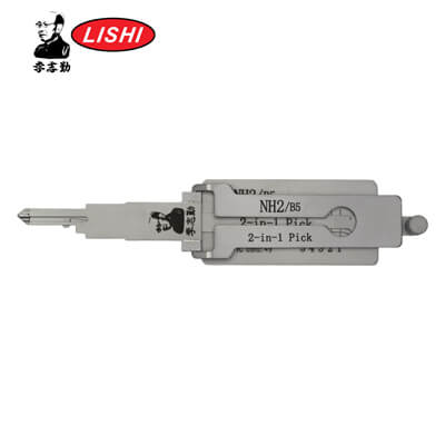 מקורי Lishi NH2 / B5 AG 2-in-1 Pick & Decoder ל Mack / Kenworth Trucks Lishi Tool Anti Glare