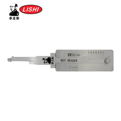 מקורי Lishi KW14 V2 Decoder & Reader ל Kawasaki Lishi Tool