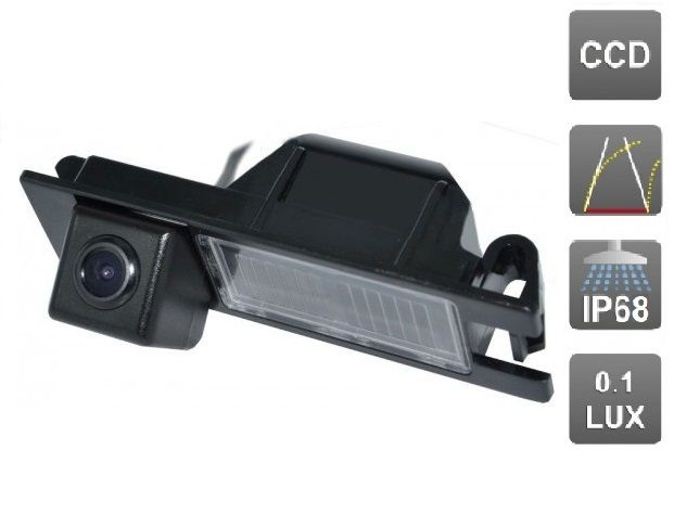 מצלמת רוורס ל־Renault Scenic III / IV (2009+) עם קווי חניה דינמיים
