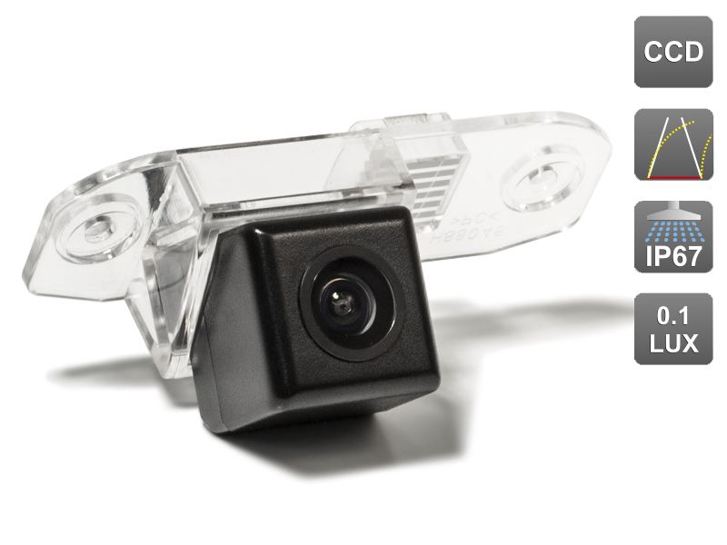 מצלמת רוורס ל־Volvo S60 III (2018+) עם קווי חניה דינמיים — סדאן