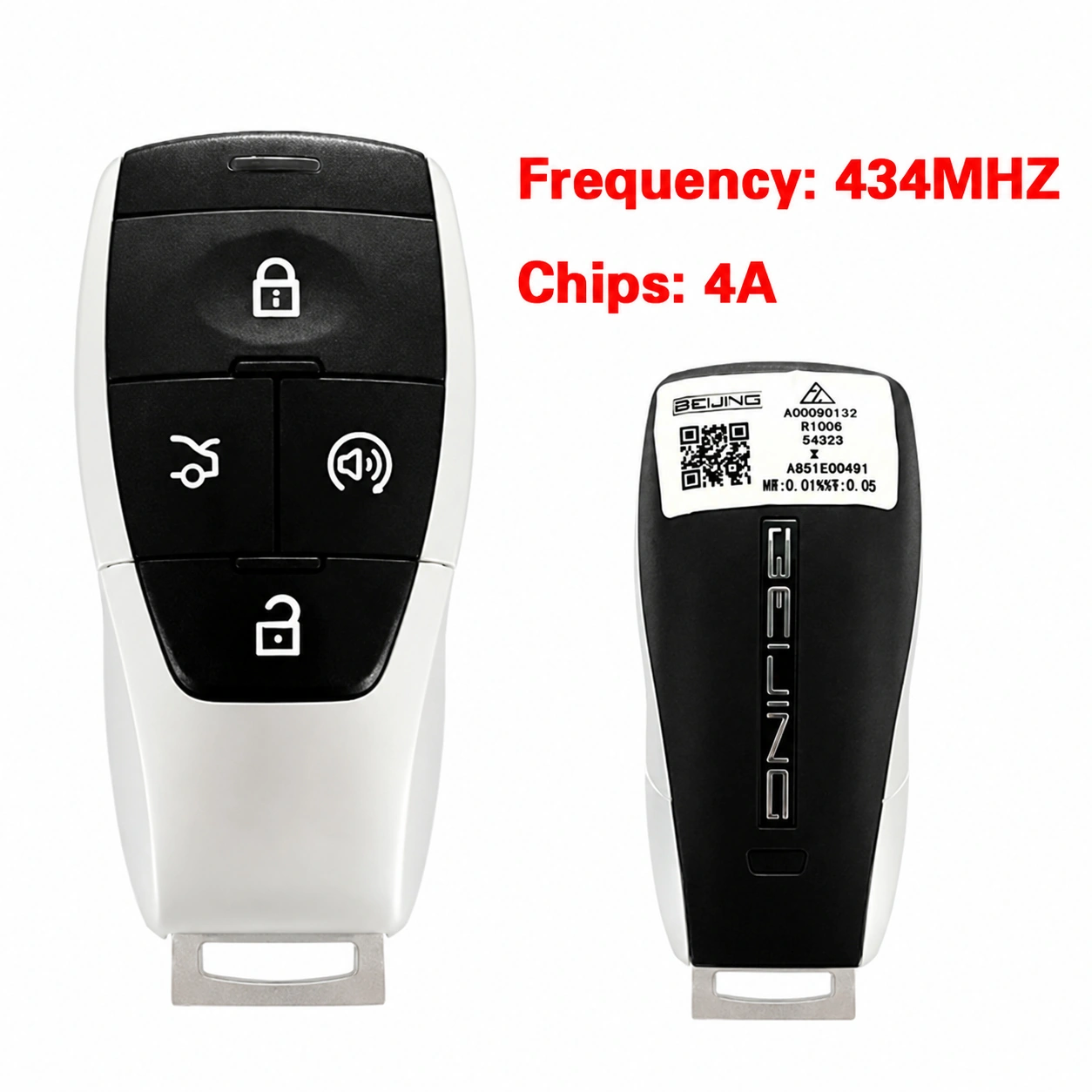 מפתח / שלט חכם BAIC EU5, EU7, X7 | CN044005