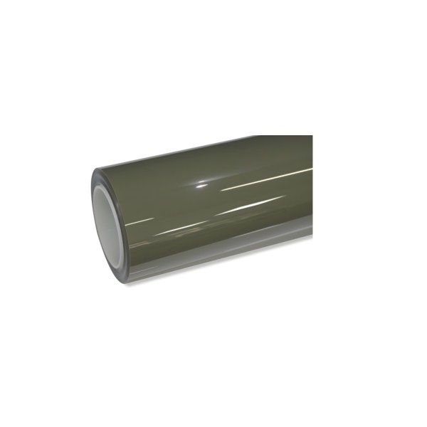 ציפוי PPF צבעוני לרכב מבוסס TPU בגוון גוון Glossykhakigreen