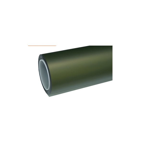 ציפוי PPF צבעוני לרכב מבוסס TPU בגוון מט נוזלי COMBAT ירוק