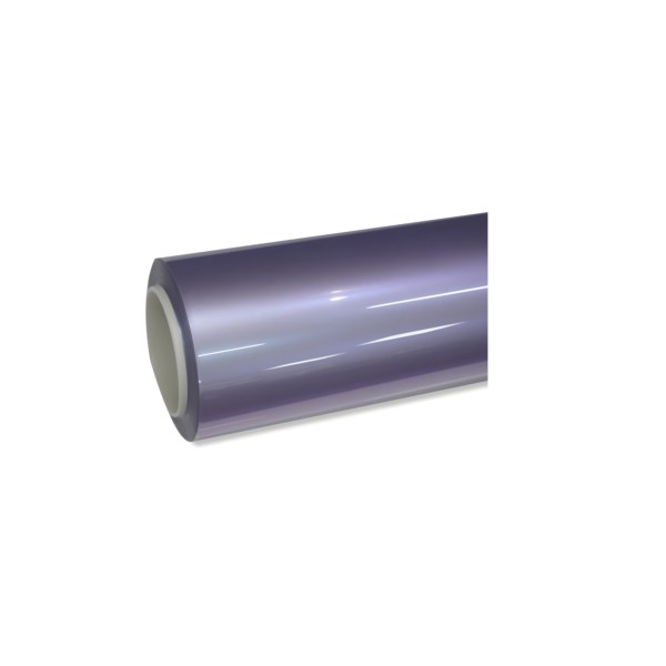 ציפוי PPF צבעוני לרכב מבוסס TPU בגוון גוון Metalliccrystalsilverphantompurple